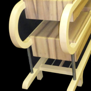 Console noyer et sycomore
