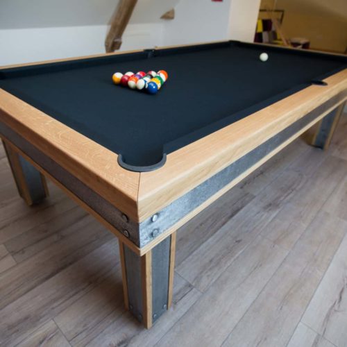 Ateliers JOVIS : Billard décor Zinc