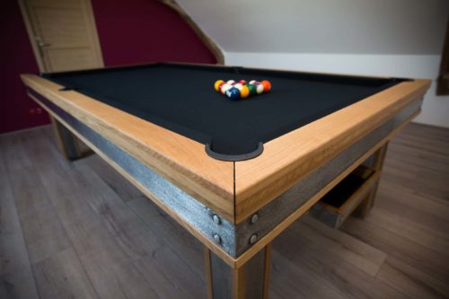 Ateliers JOVIS : Billard décor Zinc