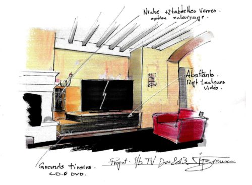 Atelier Brenier Créations : Meuble Télé