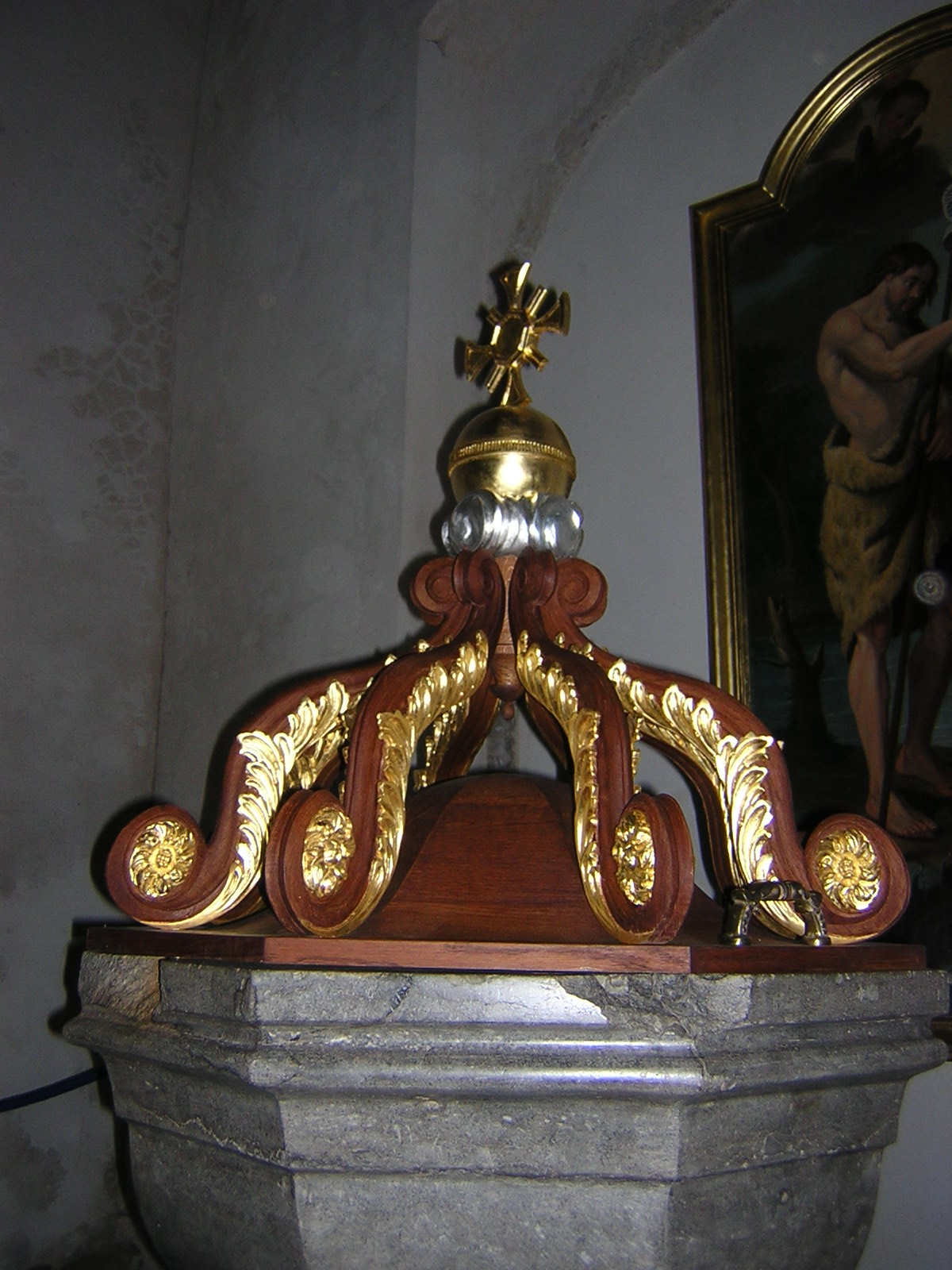 COUVERCLE FONTS BAPTISMAUX AEF