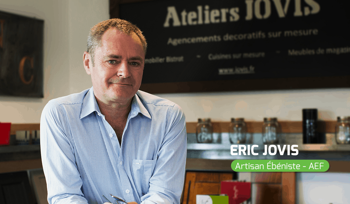Eric Jovis, artisan ébéniste AEF