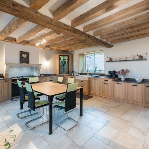 cuisine en bois naturel
