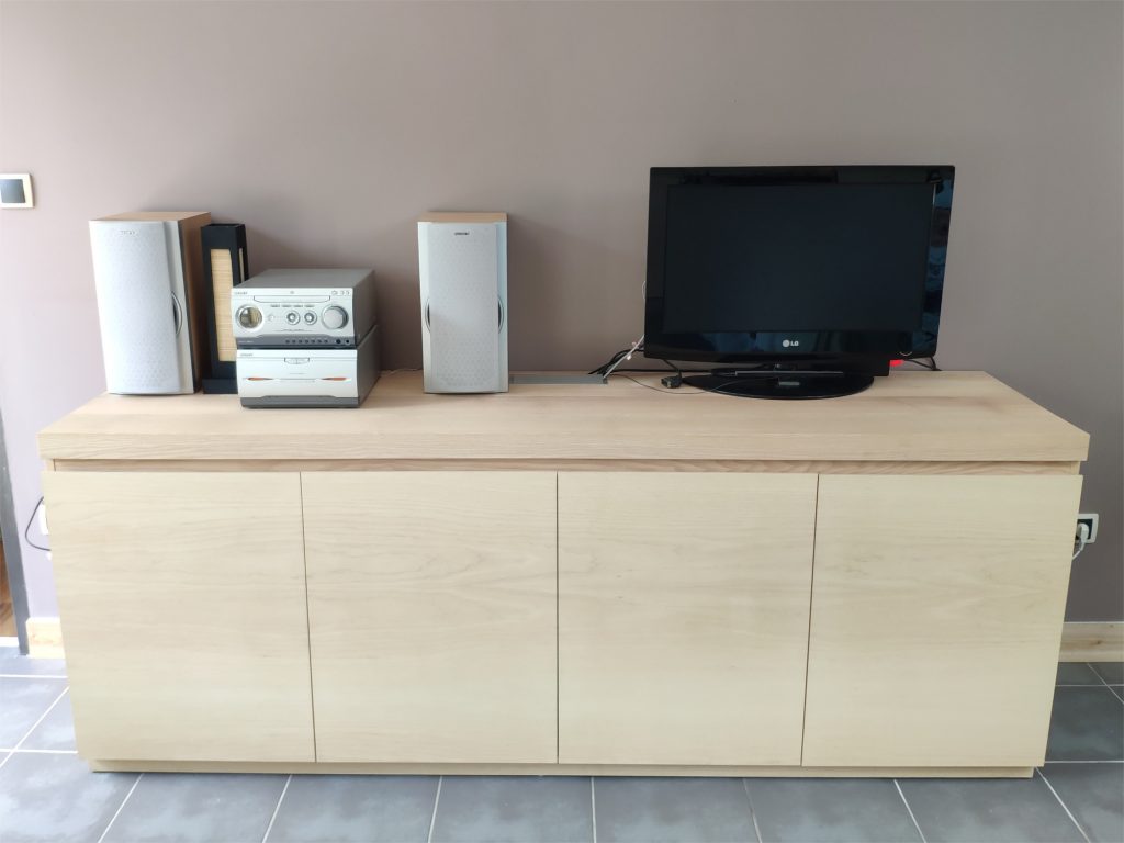 Buffet meuble télé en frêne
