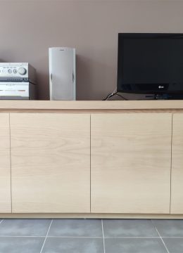 Buffet meuble télé en frêne