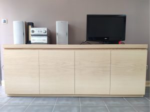 Buffet meuble télé en frêne